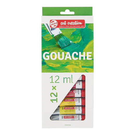 Talens Art Creation Gouache Set, 12x12 ml