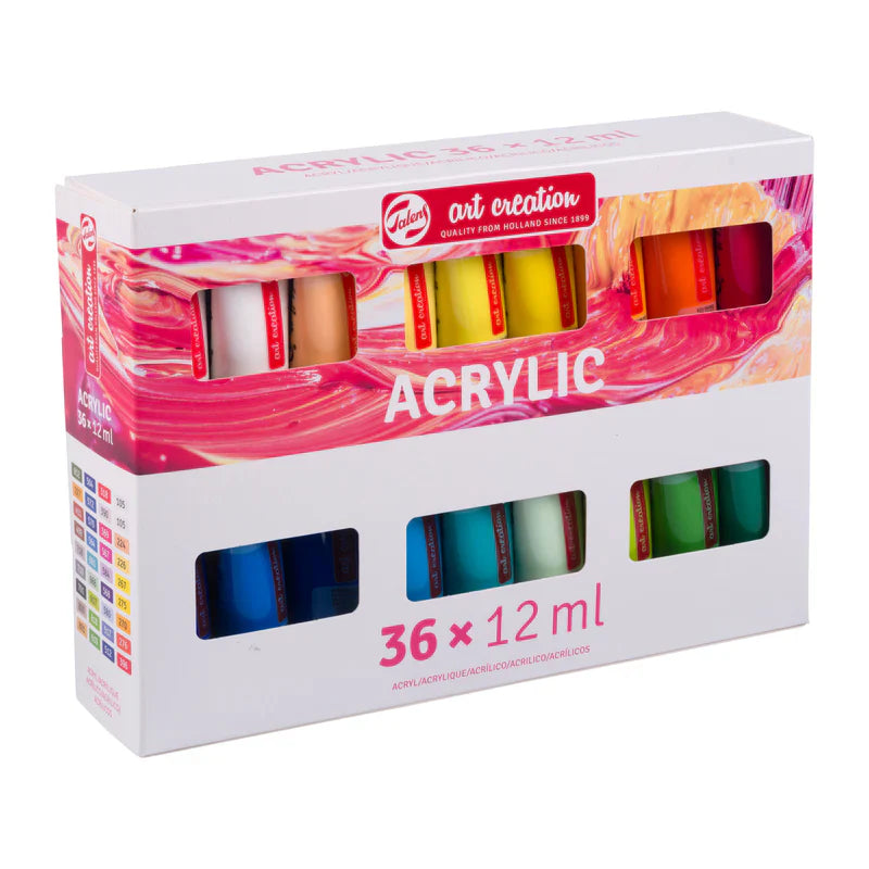 Talens Art Creation Acrylic Paint Set, 36x12 ml
