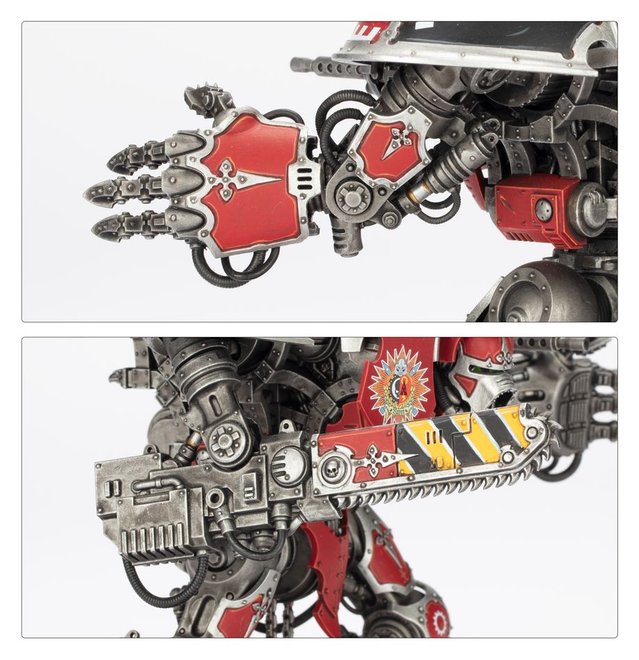 Warhammer 40,000 Imperial Knights: Knight Questoris Miniature Assembly Set