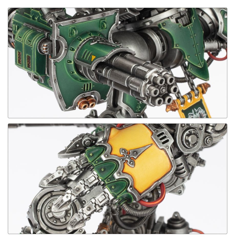 Warhammer 40,000 Imperial Knights: Knight Questoris Miniature Assembly Set