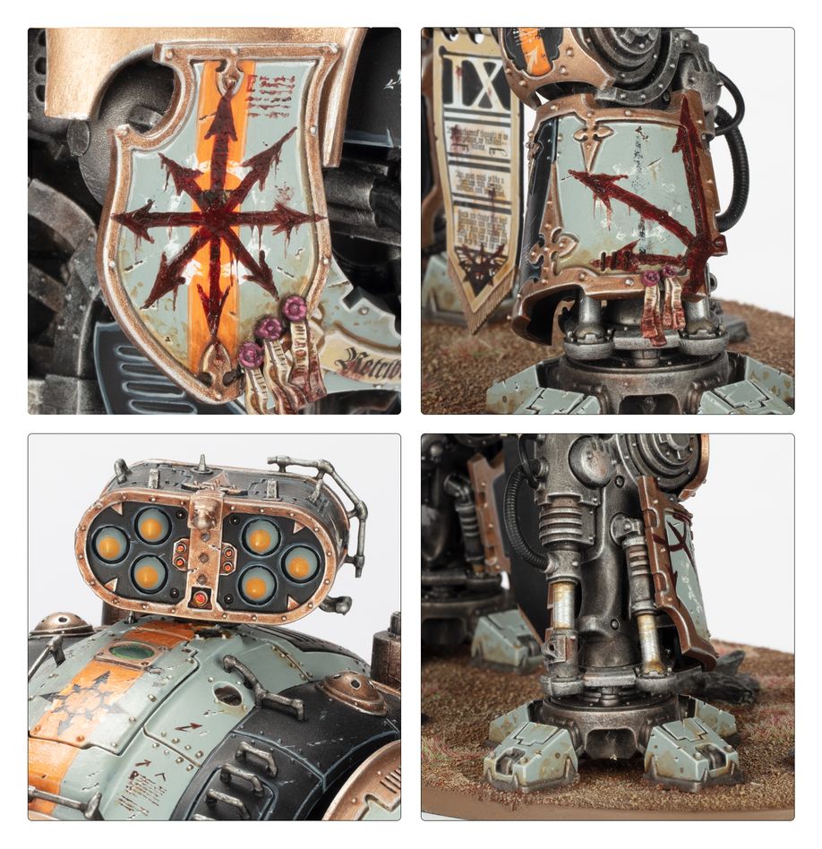 Warhammer 40,000 Imperial Knights: Knight Questoris Miniature Assembly Set