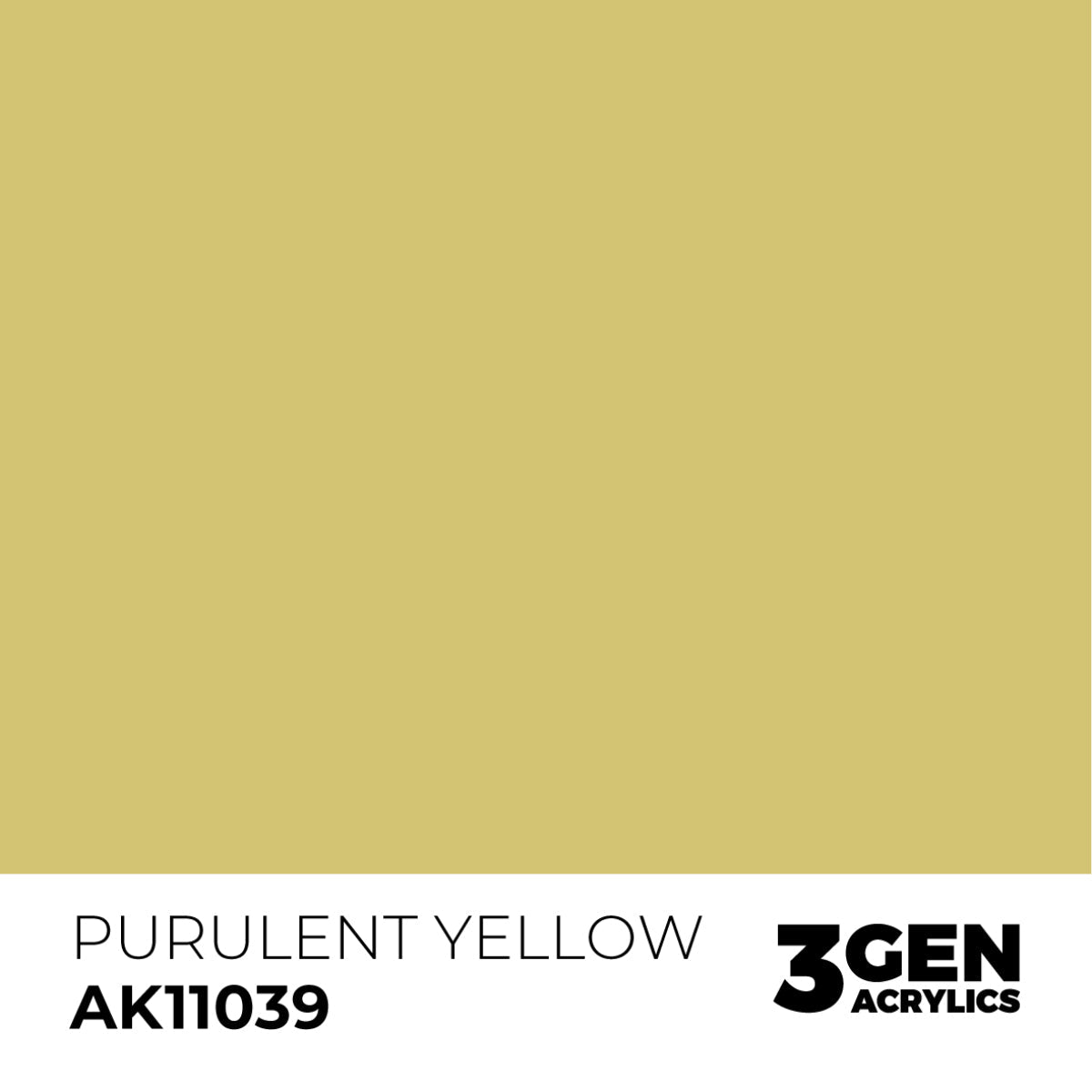 AK Interactive 3GEN Acrylic Paint, colours 1-73 (part 1/3)