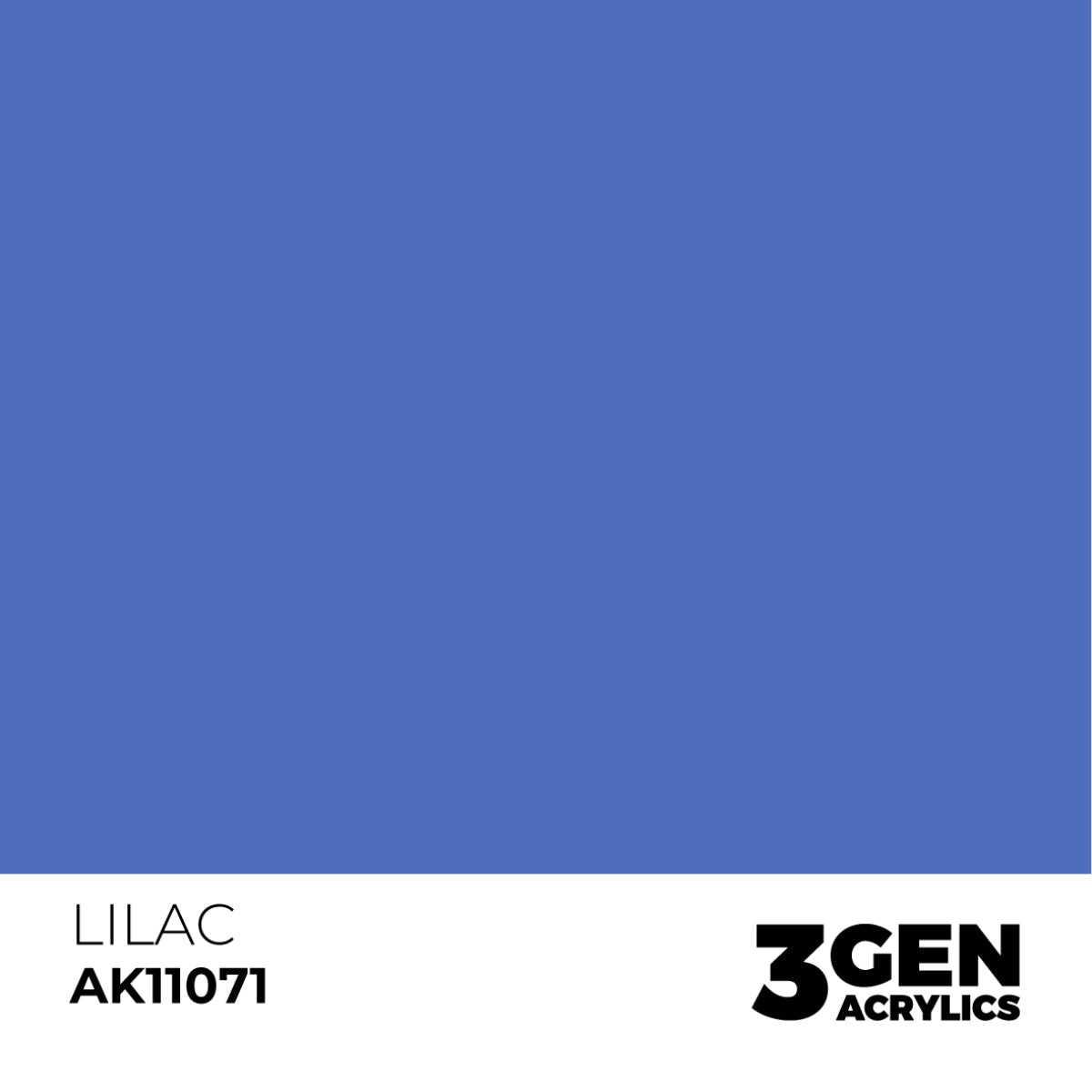 AK Interactive 3GEN Acrylic Paint, colours 1-73 (part 1/3)