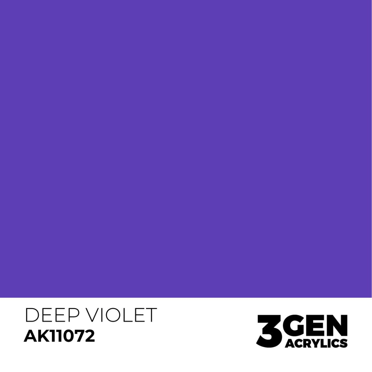 AK Interactive 3GEN Acrylic Paint, colours 1-73 (part 1/3)