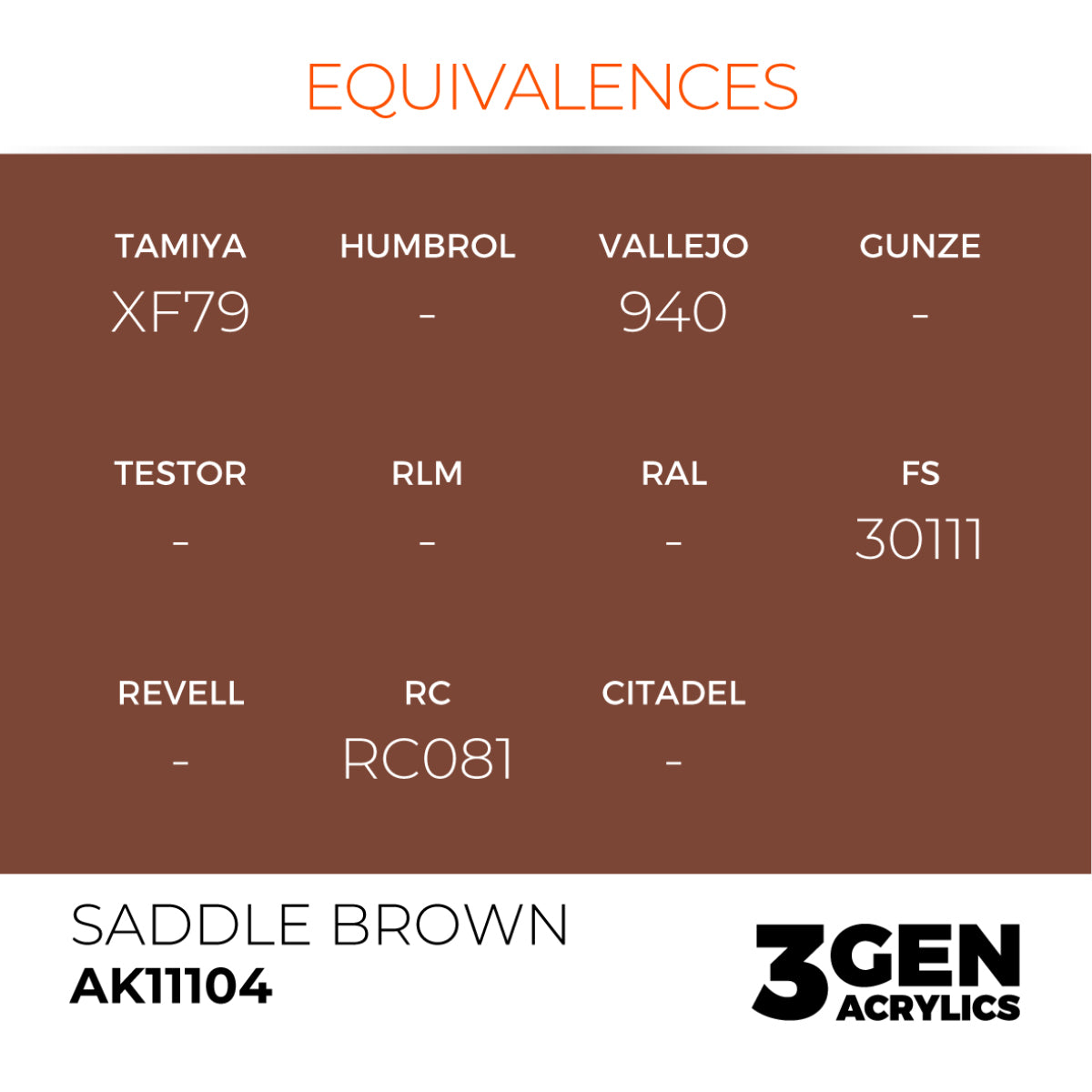 AK Interactive 3GEN Acrylic Paint, colours 74-146 (part 2/3)