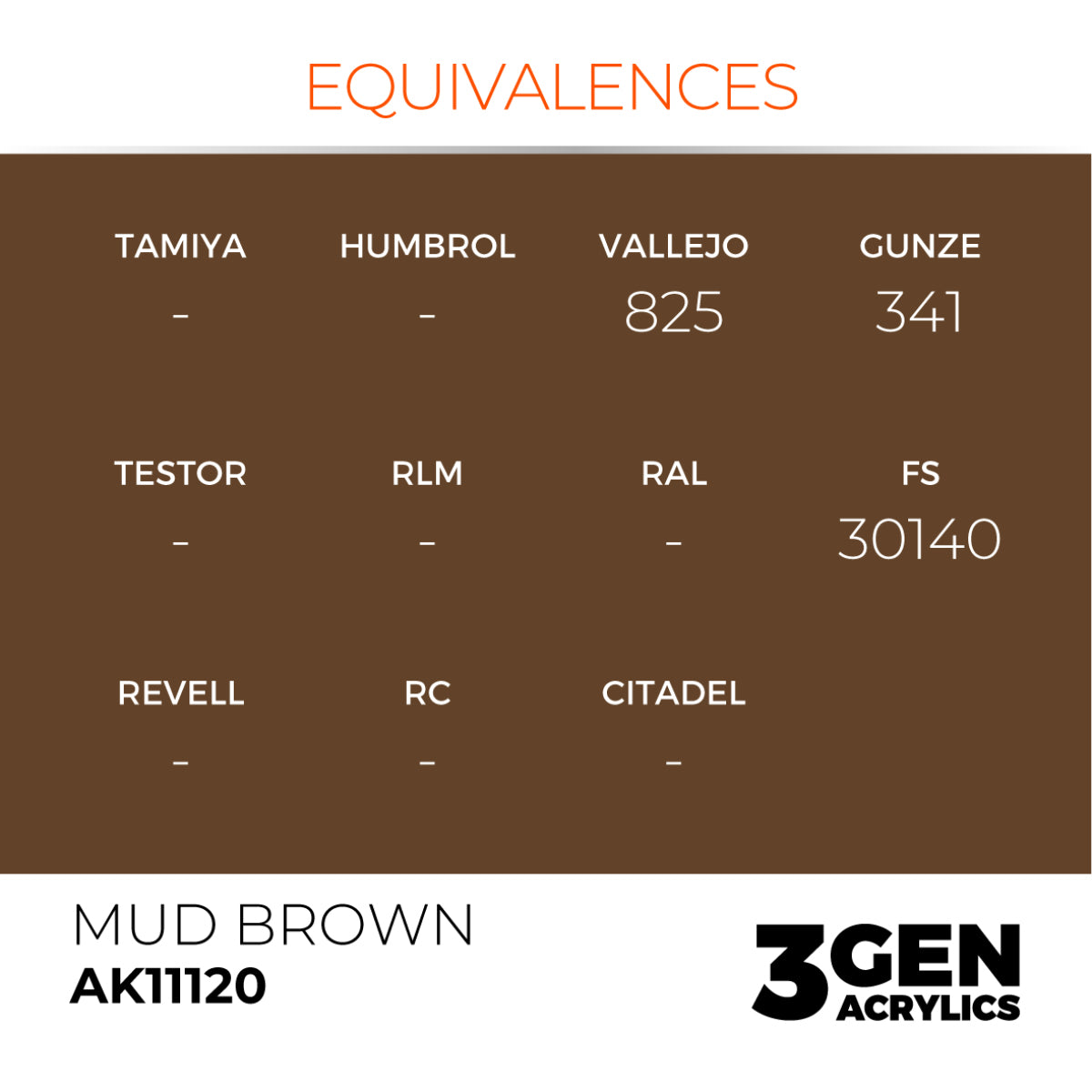AK Interactive 3GEN Acrylic Paint, colours 74-146 (part 2/3)