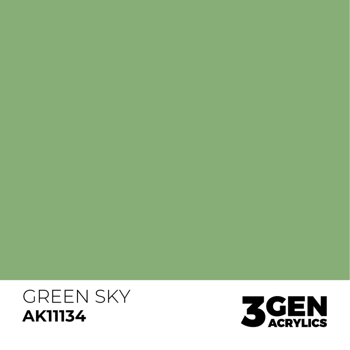 AK Interactive 3GEN Acrylic Paint, colours 74-146 (part 2/3)