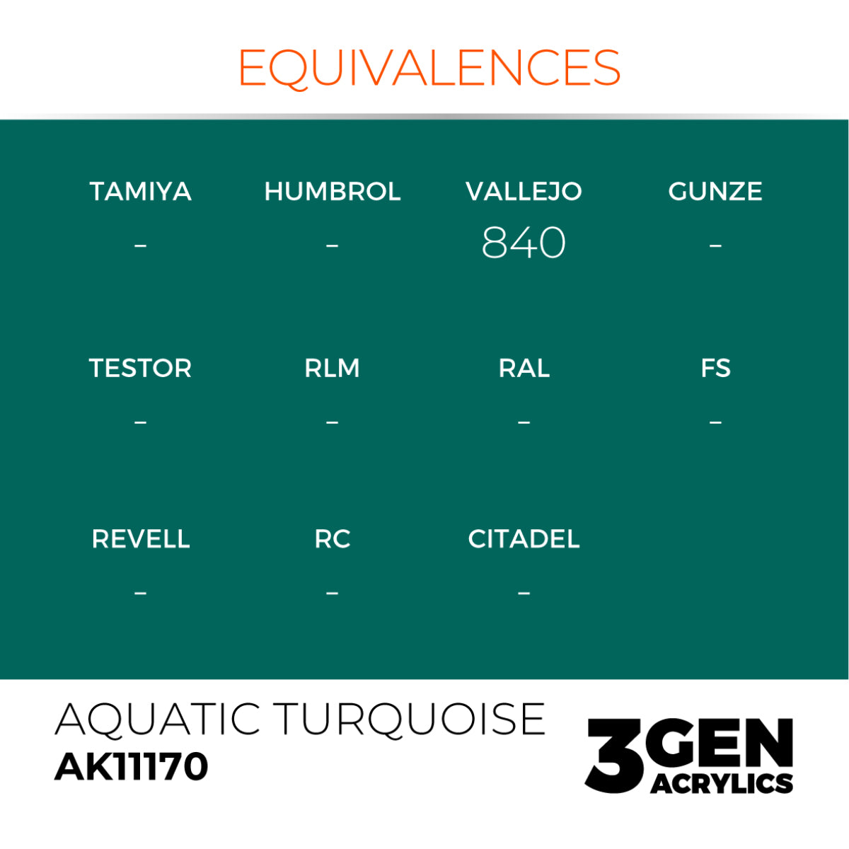 AK Interactive 3GEN Acrylic Paint, colours 147-231 (part 3/3)