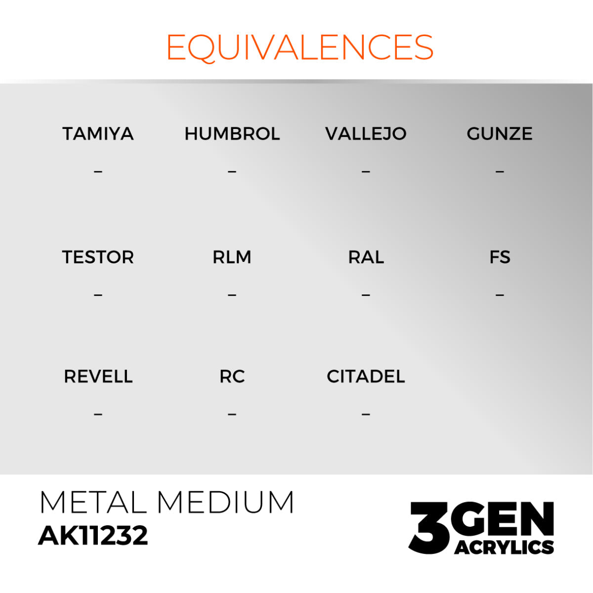 AK Interactive Metal Medium, 17 ml