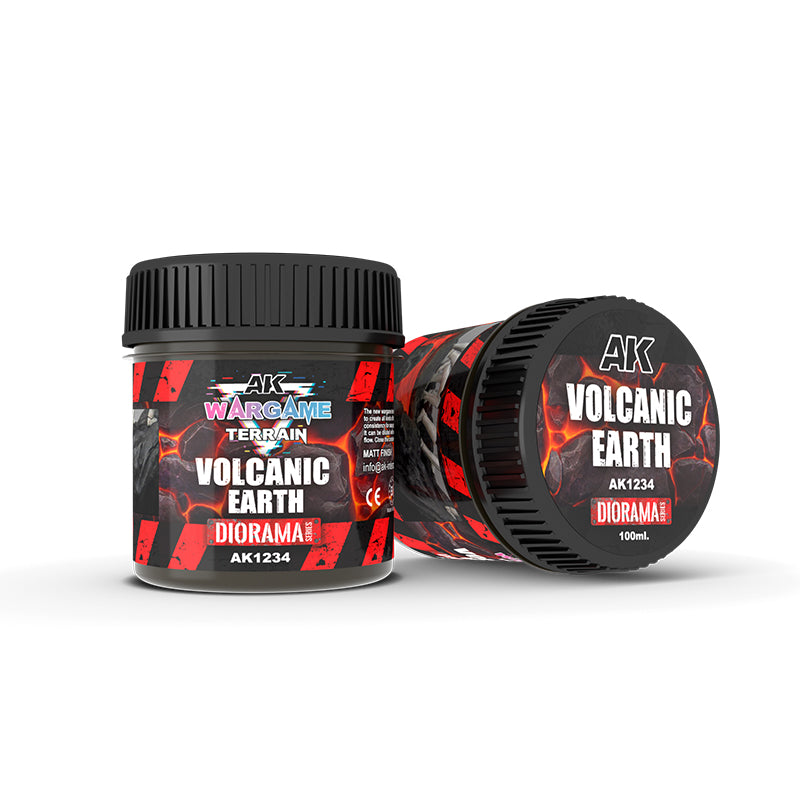 AK Interactive Diorama Wargame Terrain Bloody Land Texture, 100 ml