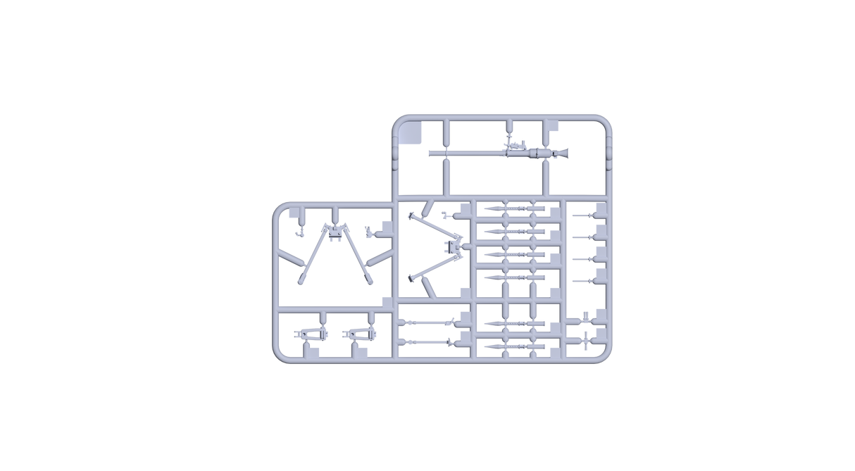 AK Interactive Infantry Support Weapons DShKM & SPG-9, 1:35