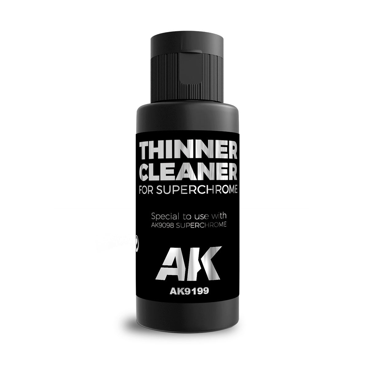 AK Interactive Thinner Cleaner Super Chrome