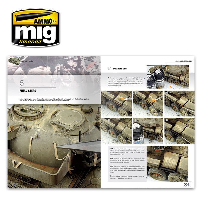 AMMO by Mig Learning Book “Encyclopedia of Armour. Modelling techniques”