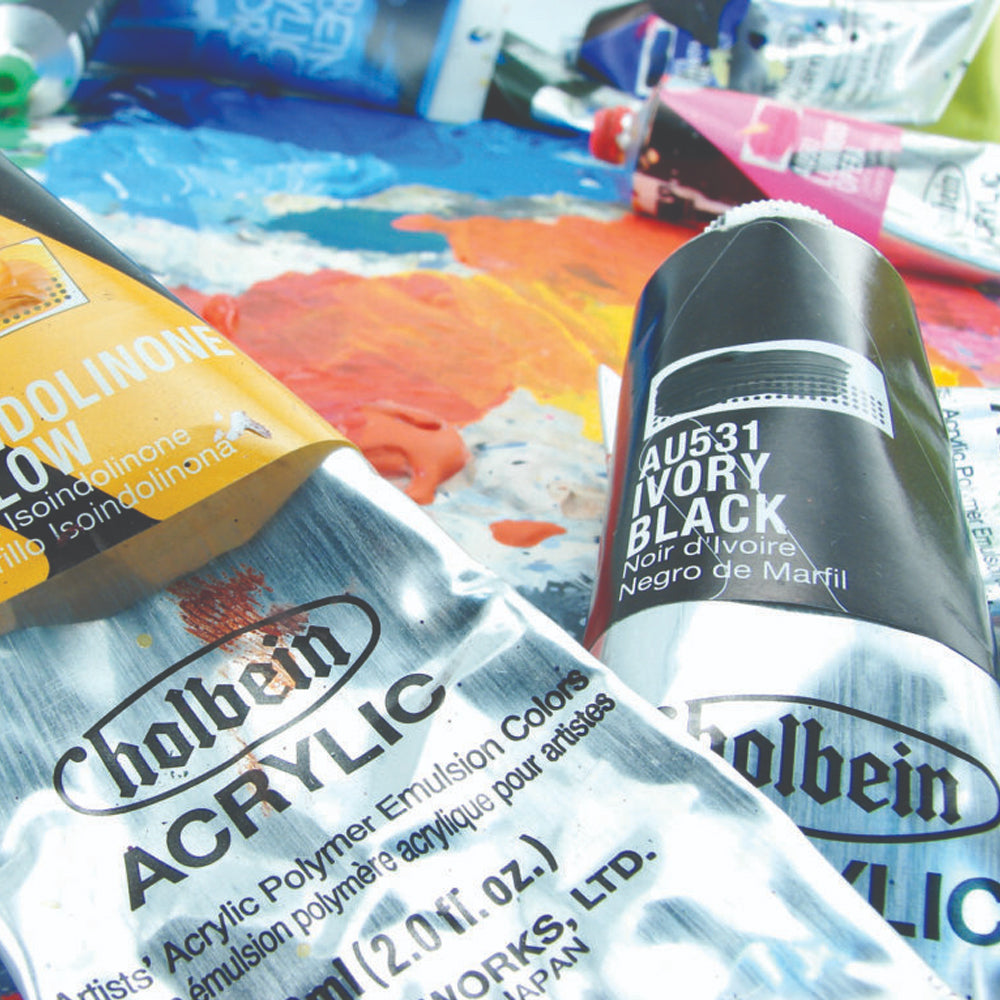 Holbein Heavy Body Acrylic Paint Tubes