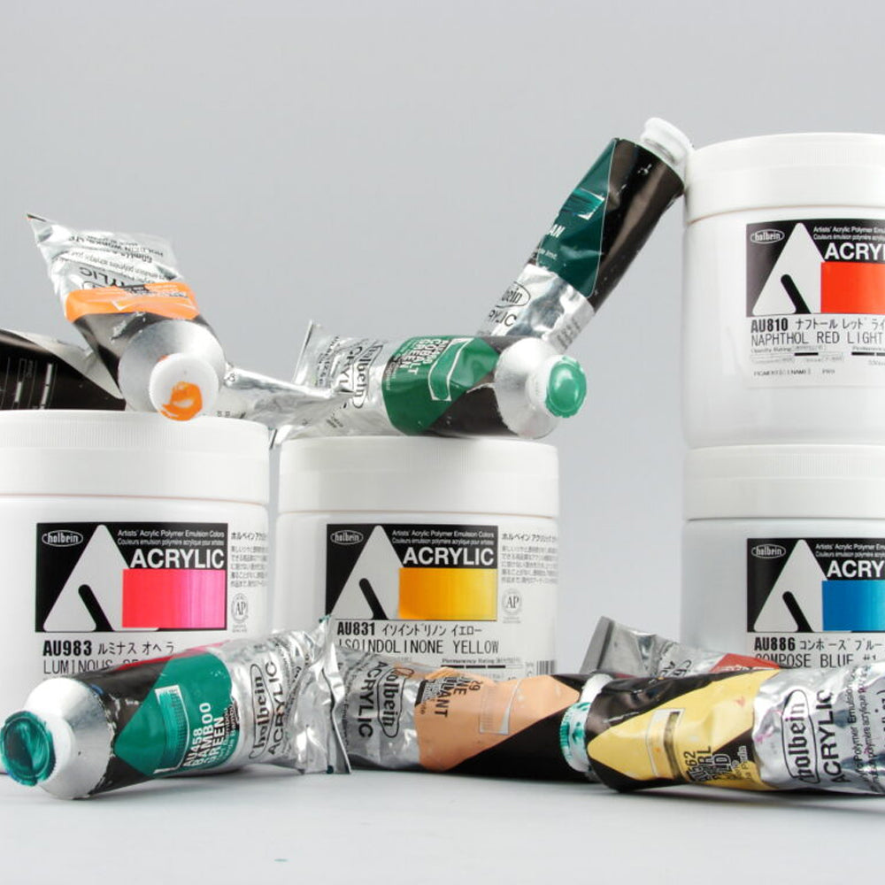 Holbein Heavy Body Acrylic Paint Tubes