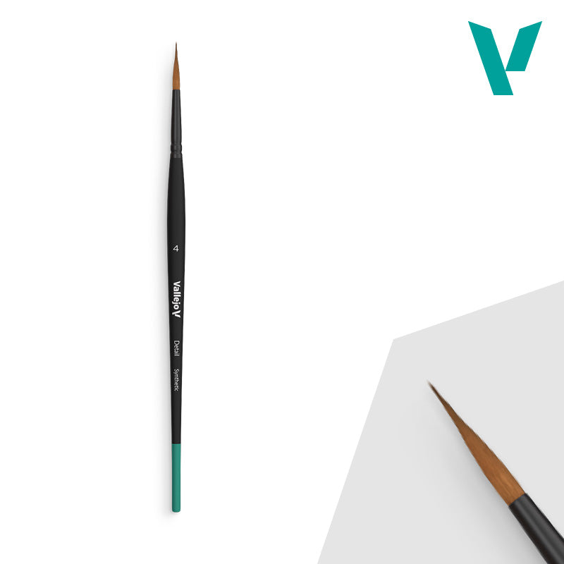 Vallejo Detail Synthetic Round Brush