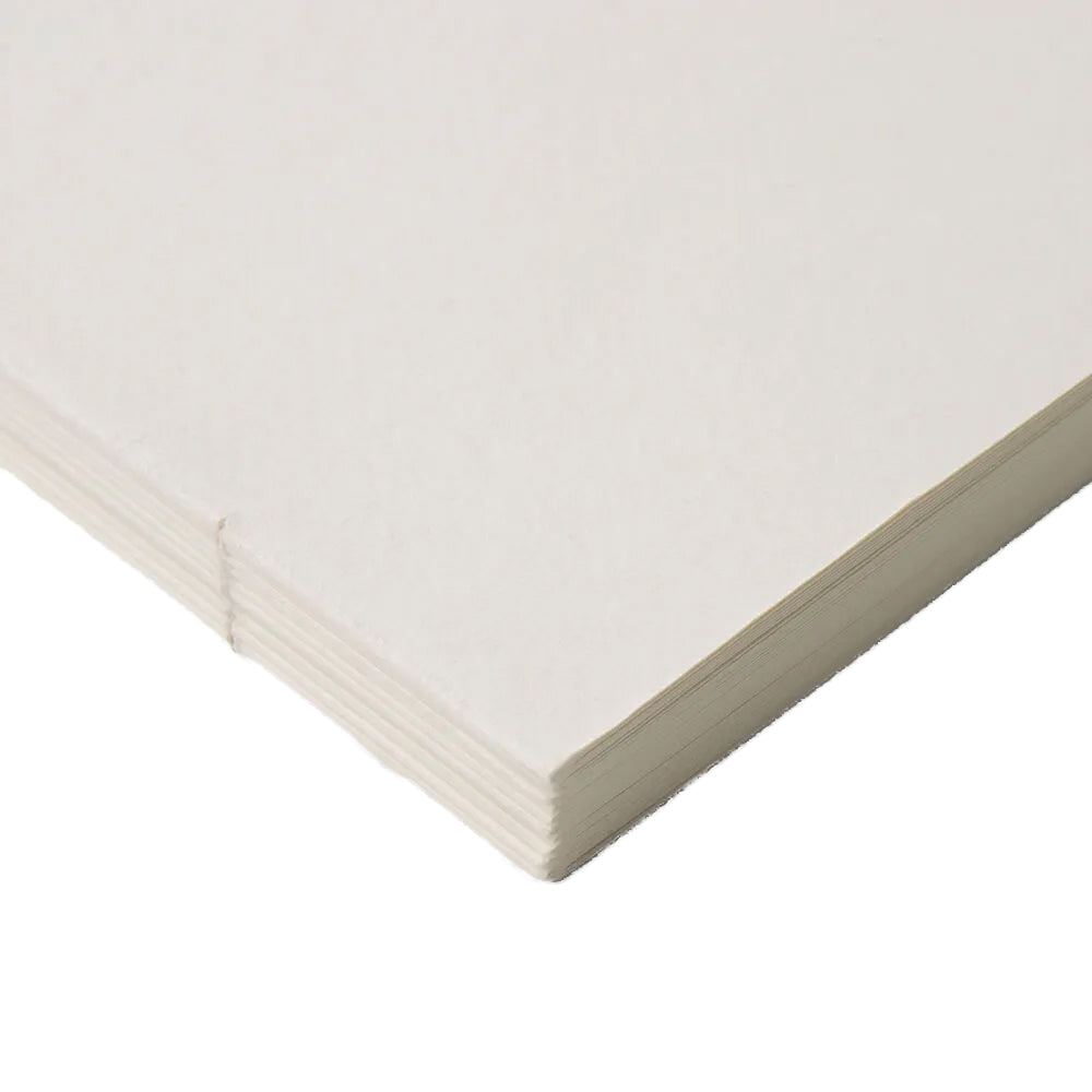 Handmade Khadi Paper Bound Sketchbook from India, 20 Pages, 210 gsm