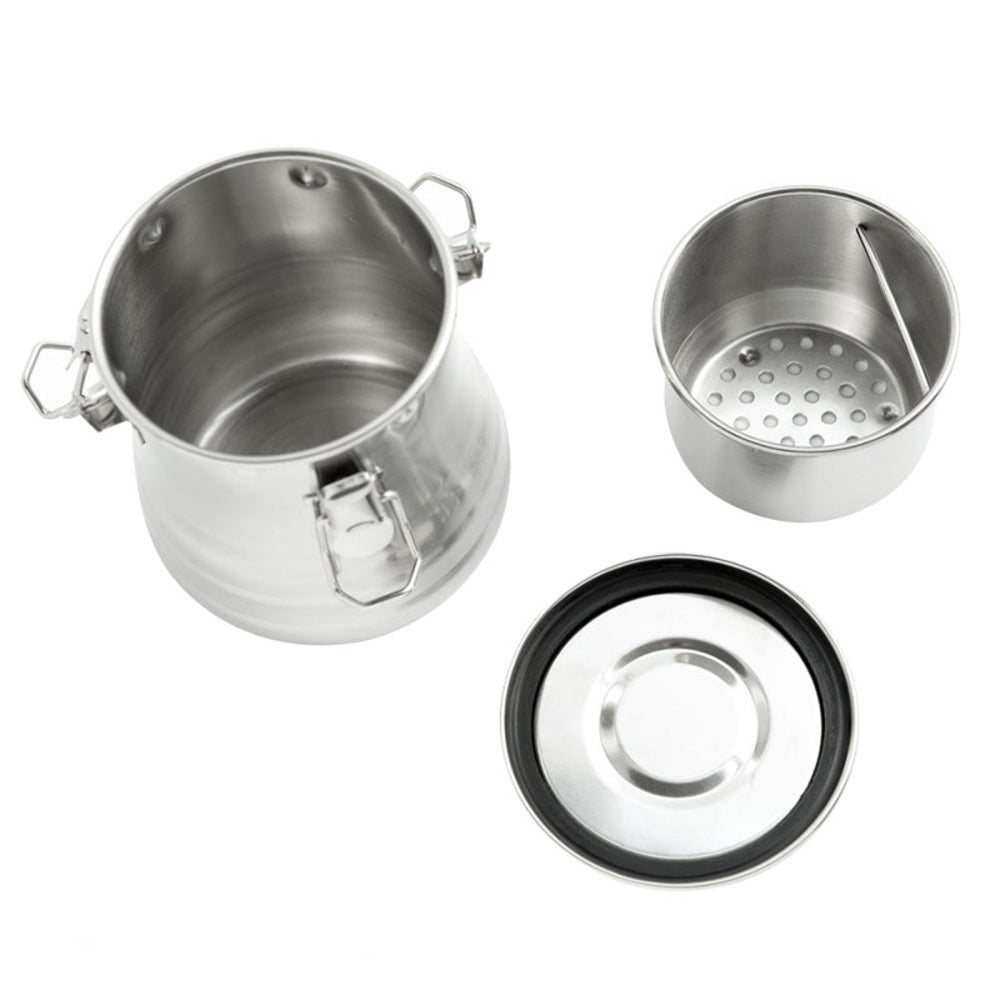 Renesans Metal Container for Brushes and Liquids 