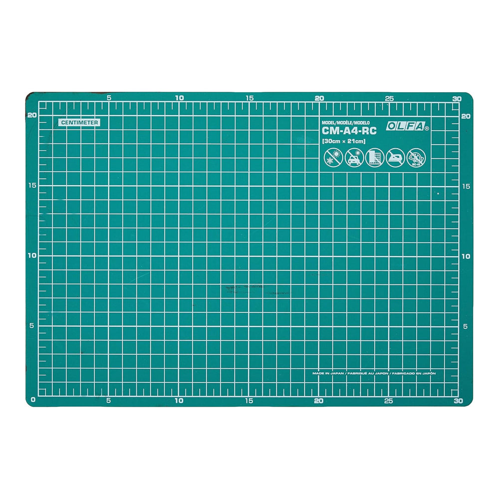 Olfa Self-Healing Double-Sided Cutting Mat, 320x225x2mm