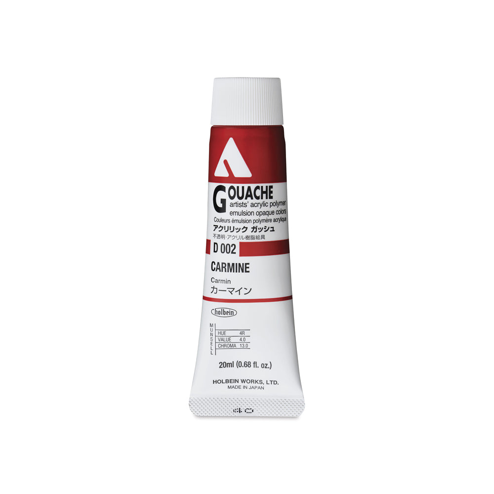 Holbein Acrylic Gouache Tubes