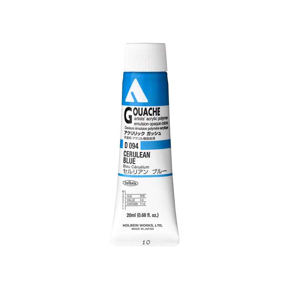 Holbein Acrylic Gouache Tubes