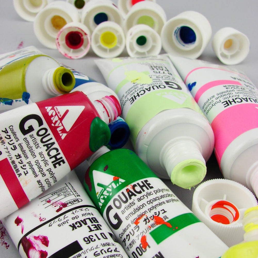 Holbein Acrylic Gouache Tubes