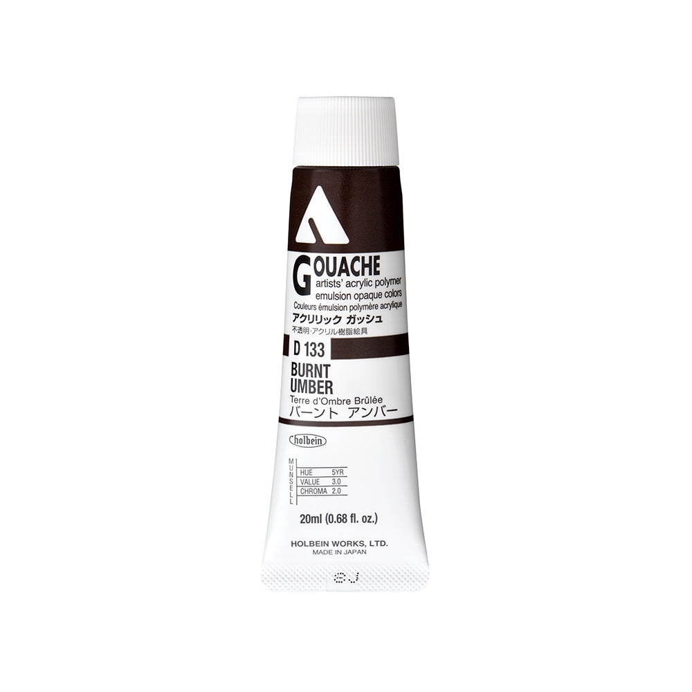 Holbein Acrylic Gouache Tubes