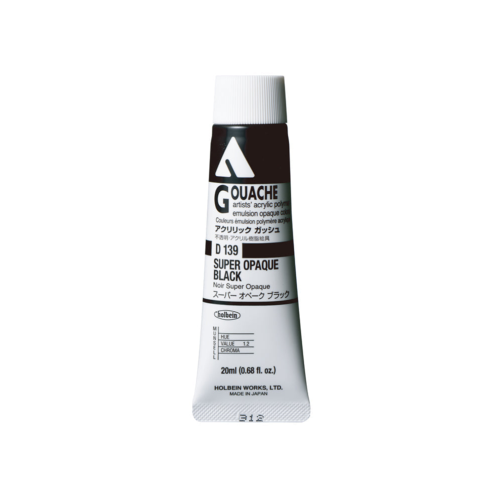 Holbein Acrylic Gouache Tubes