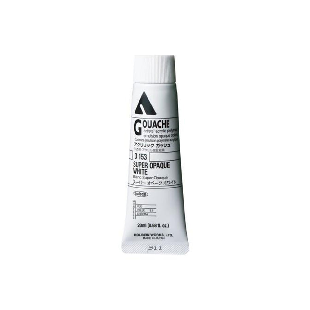 Holbein Acrylic Gouache Tubes