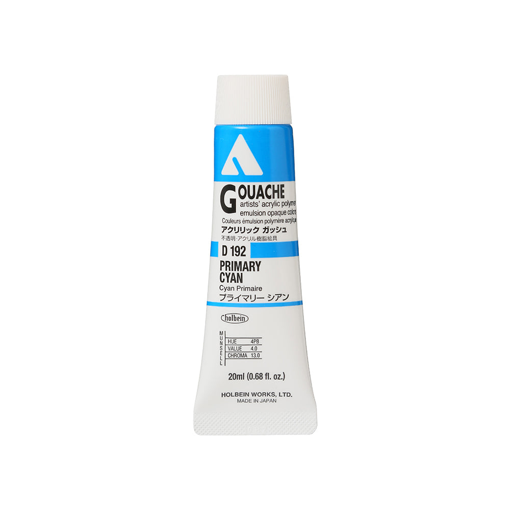 Holbein Acrylic Gouache Tubes