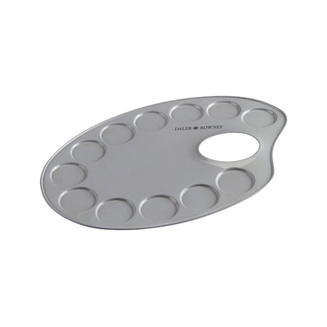Daler-Rowney Oval Metal Palette