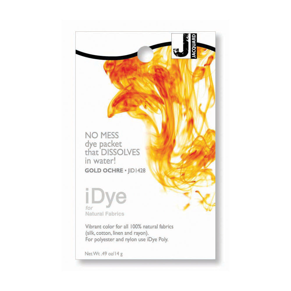 iDye Gold Ochre naturaliems audiniams