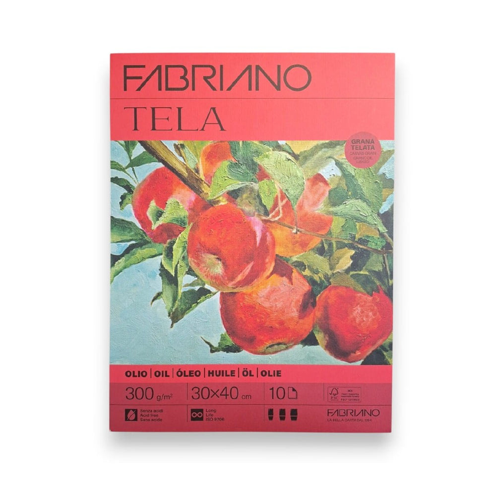 Fabriano Tela Paper Block for Oil Painting