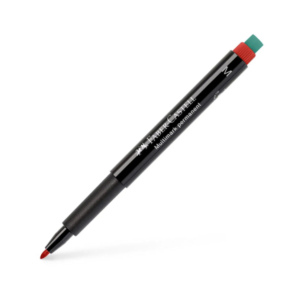Faber-Castell Multimark Permanent Marker with Eraser