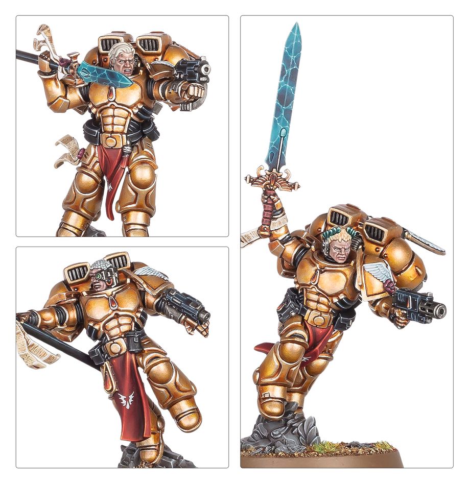 Warhammer 40,000 Blood Angels: Sanguinary Guard Miniatures Set