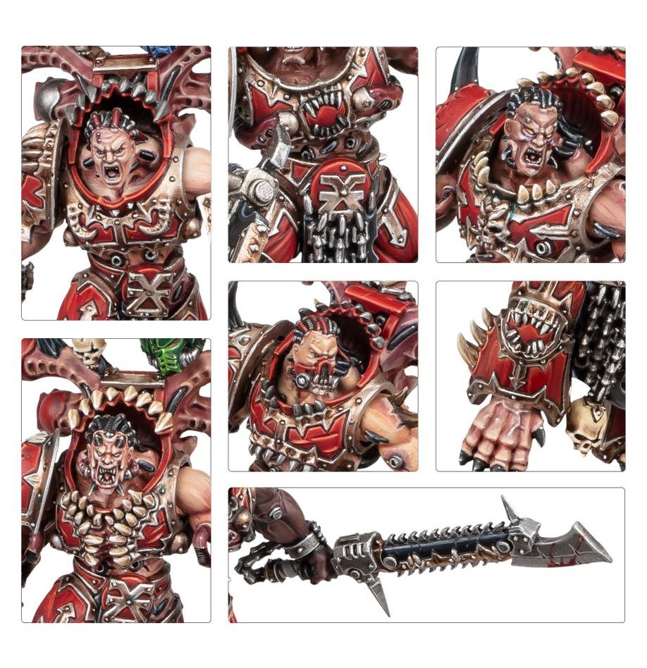 Warhammer 40,000 World Eaters: Exalted Eightbound Miniatures Set
