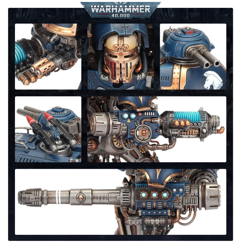 Warhammer 40,000 Imperial Knights: Knight Dominus Miniature Set