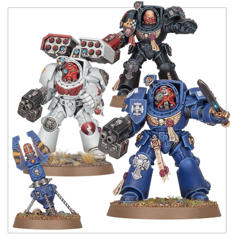 Warhammer 40,000 Terminator Squad Miniatures Set