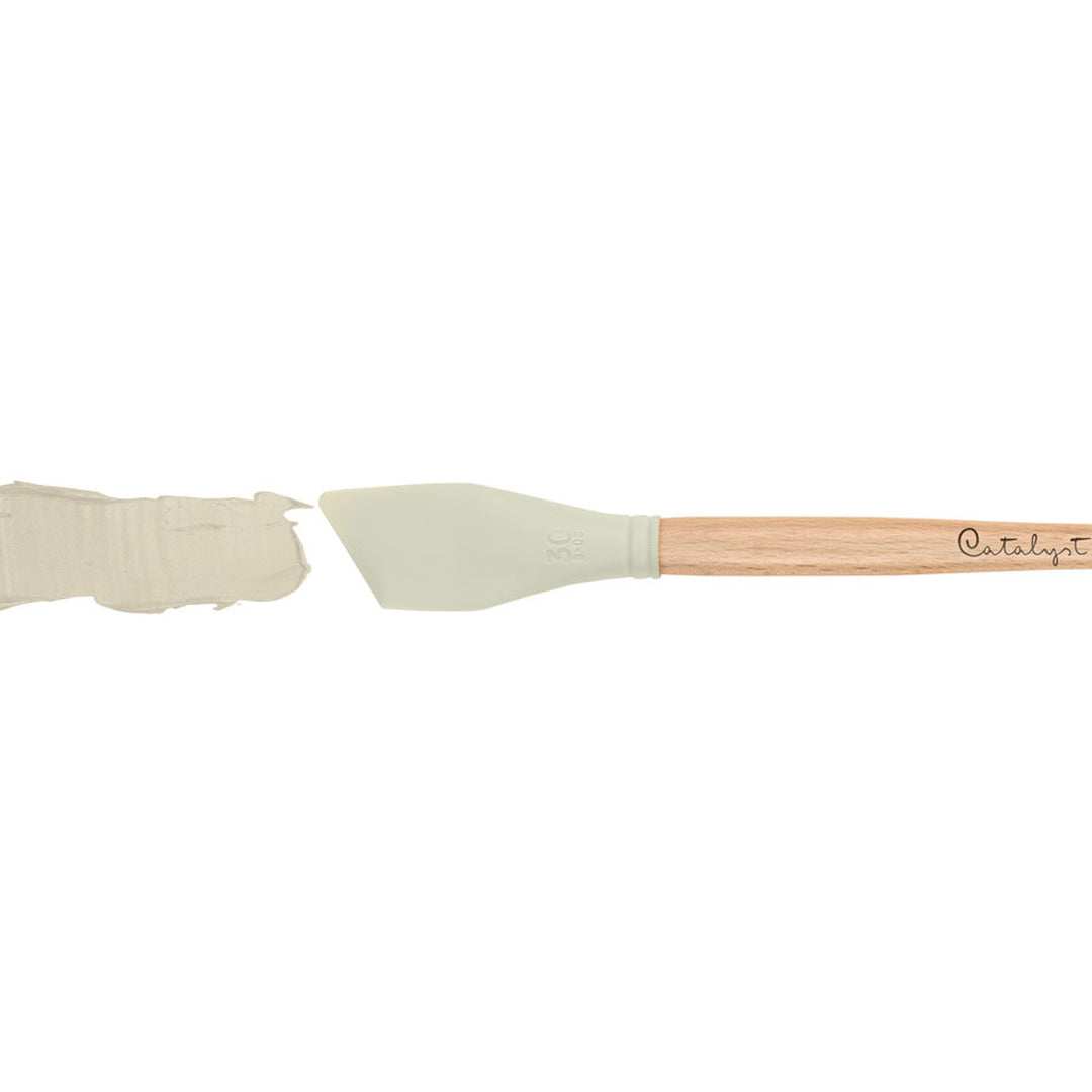 Princeton Brush Catalyst™ Blade Silicone Painting Tool, White, No. 6