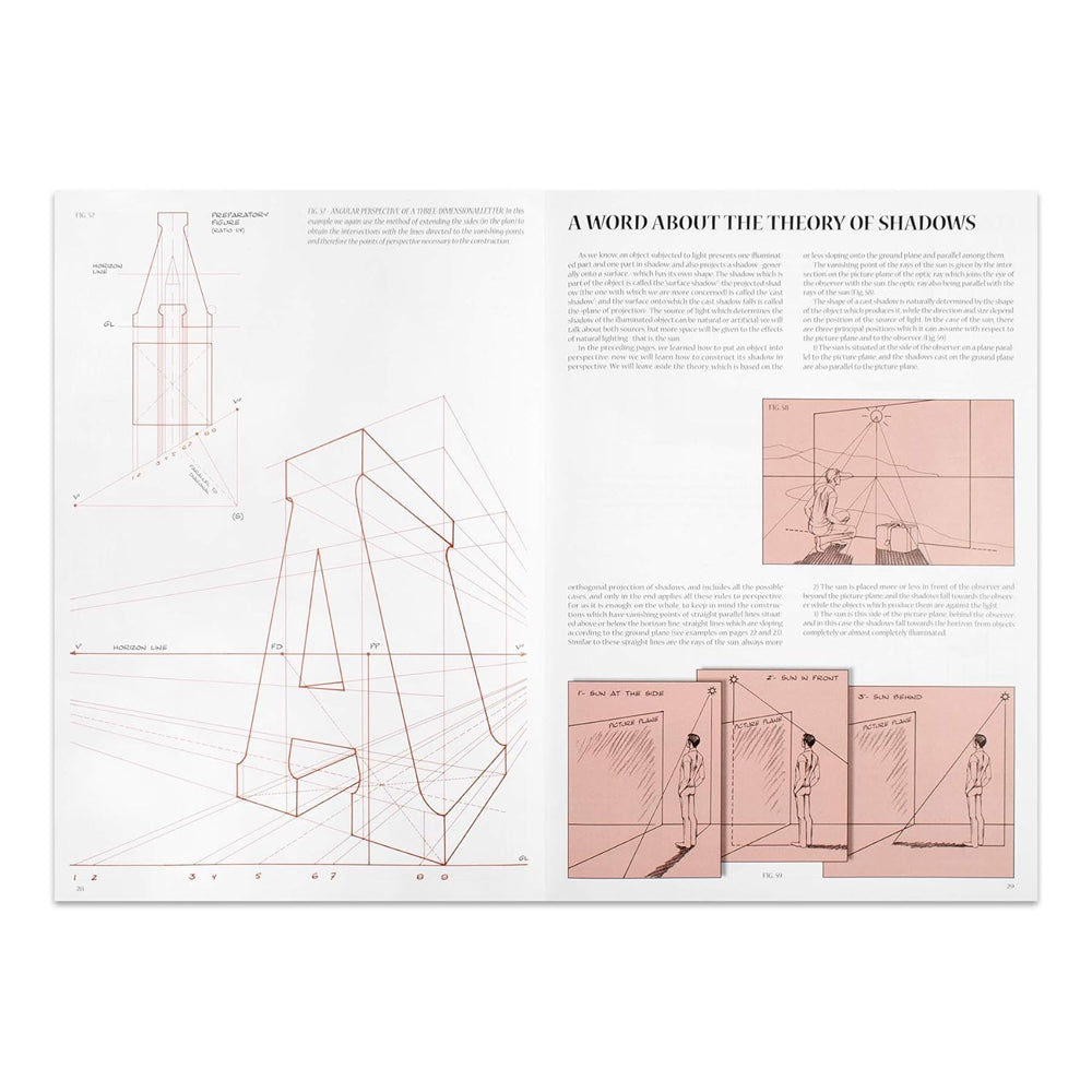 Leonardo Collection Drawing Learning Book - Perspective and Theories of Shadow