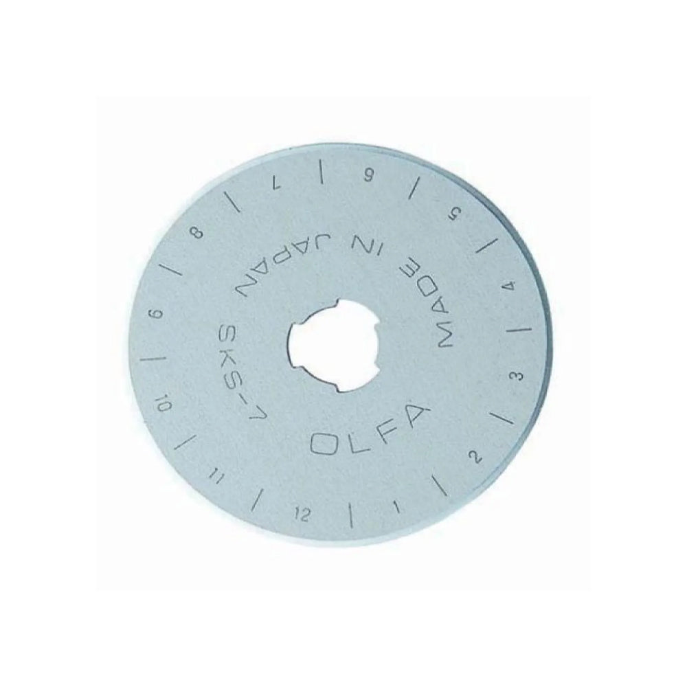 Olfa Rotary Replacement Blades, 45 mm, 5 pcs.