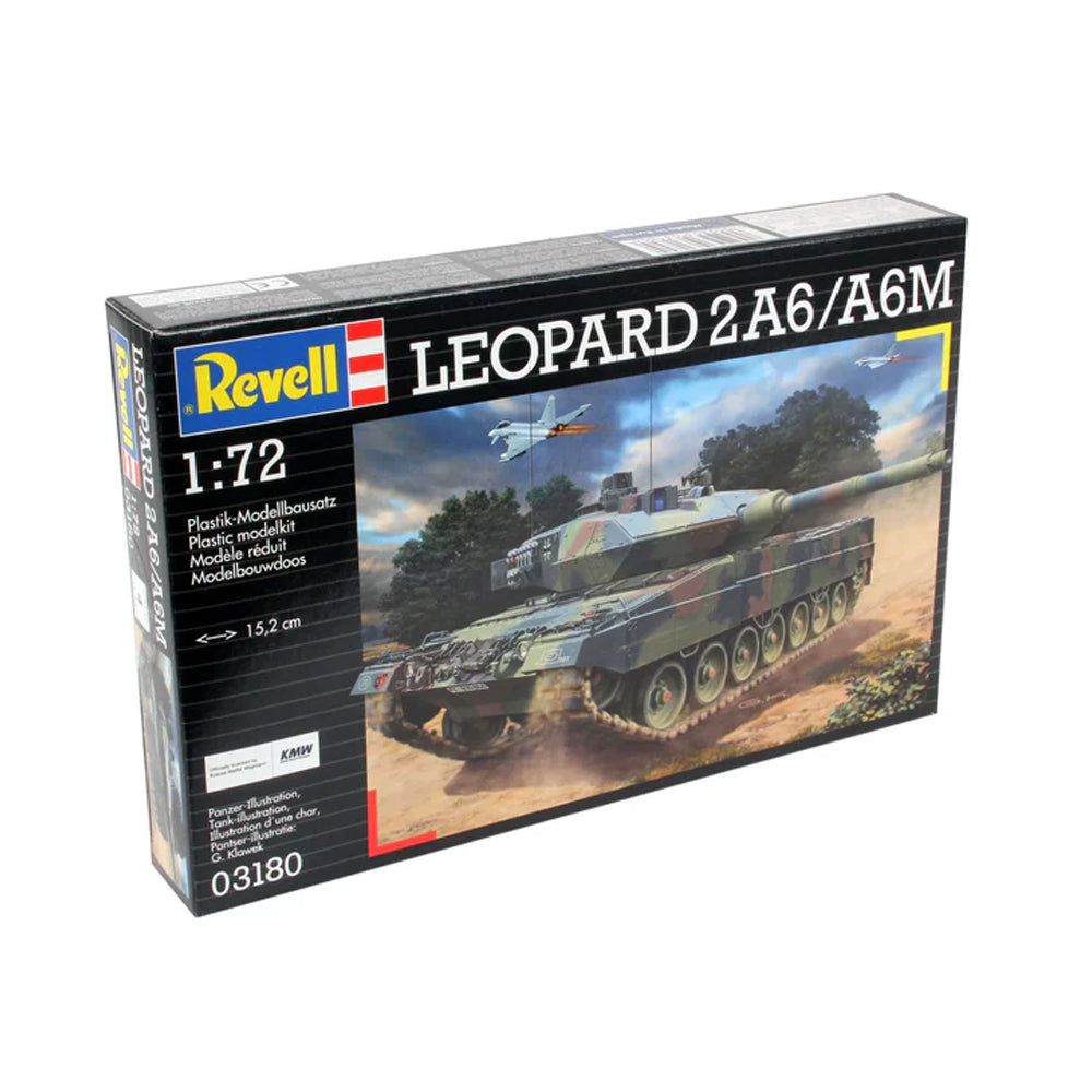 Revell Leopard 2 A6-A6M Scale Model, 1:72