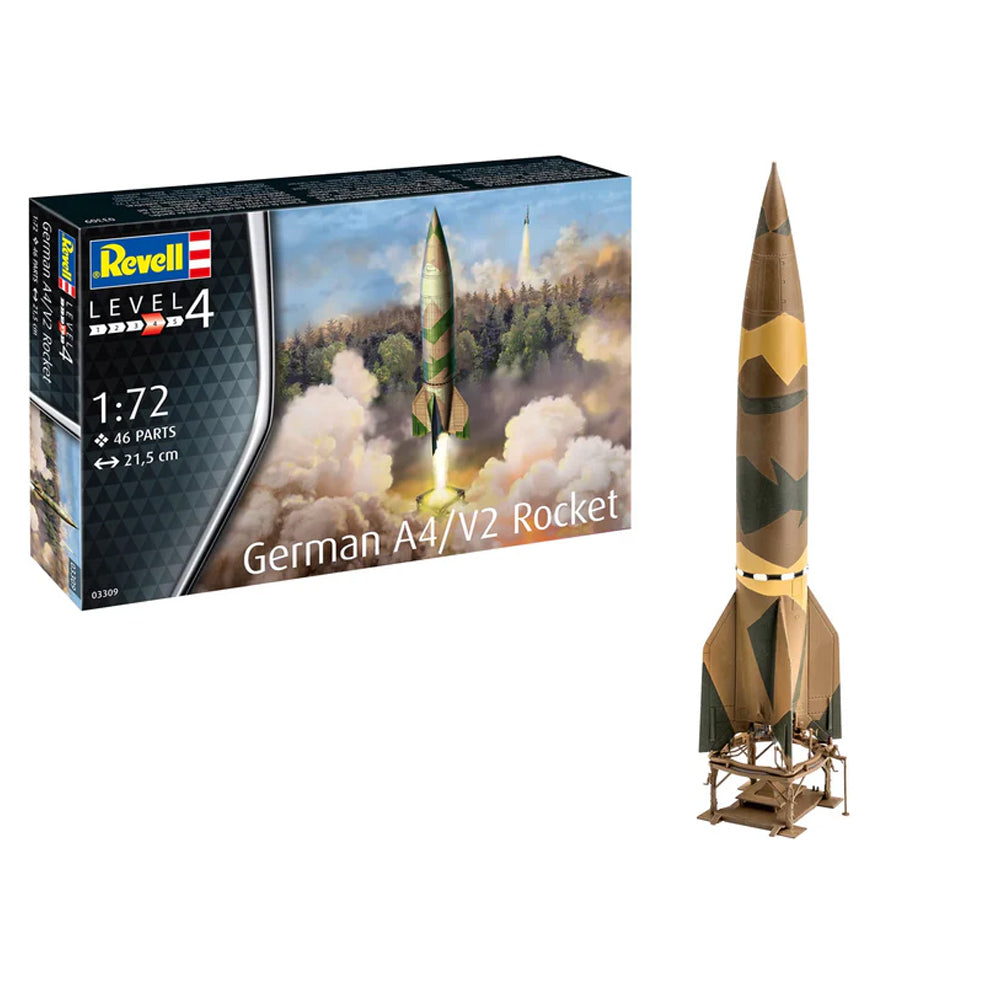 Revell German A4-V2 Rocket Scale Model, 1:72