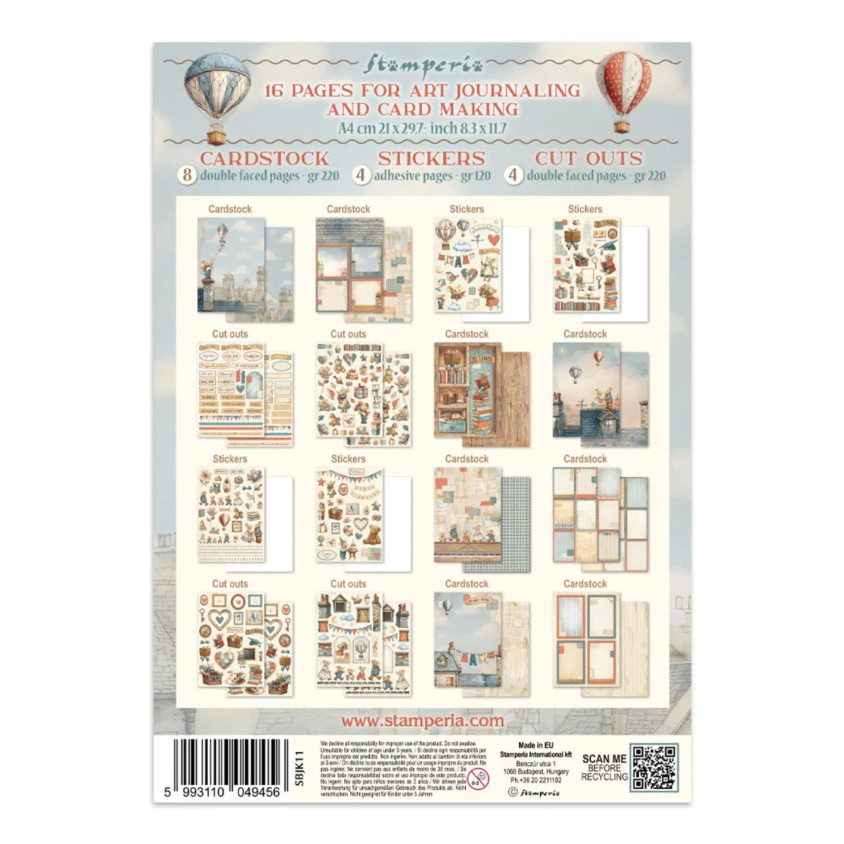 Stamperia Family Junk Journal