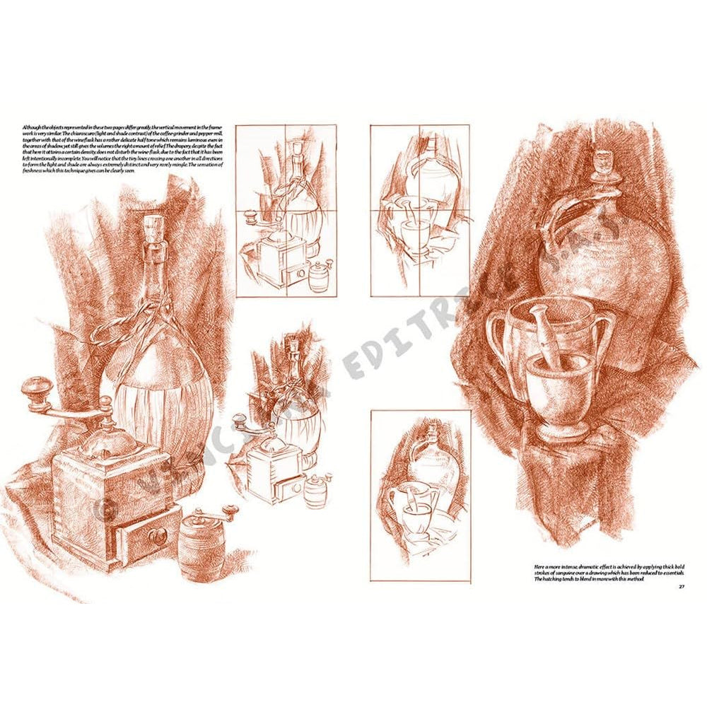 Leonardo Collection Drawing Learning Book - Still Life