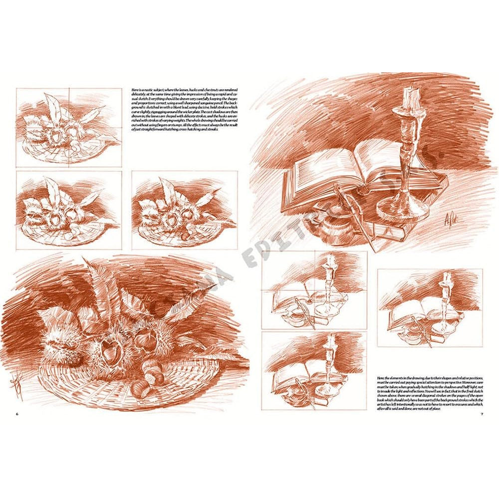 Leonardo Collection Drawing Learning Book - Still Life