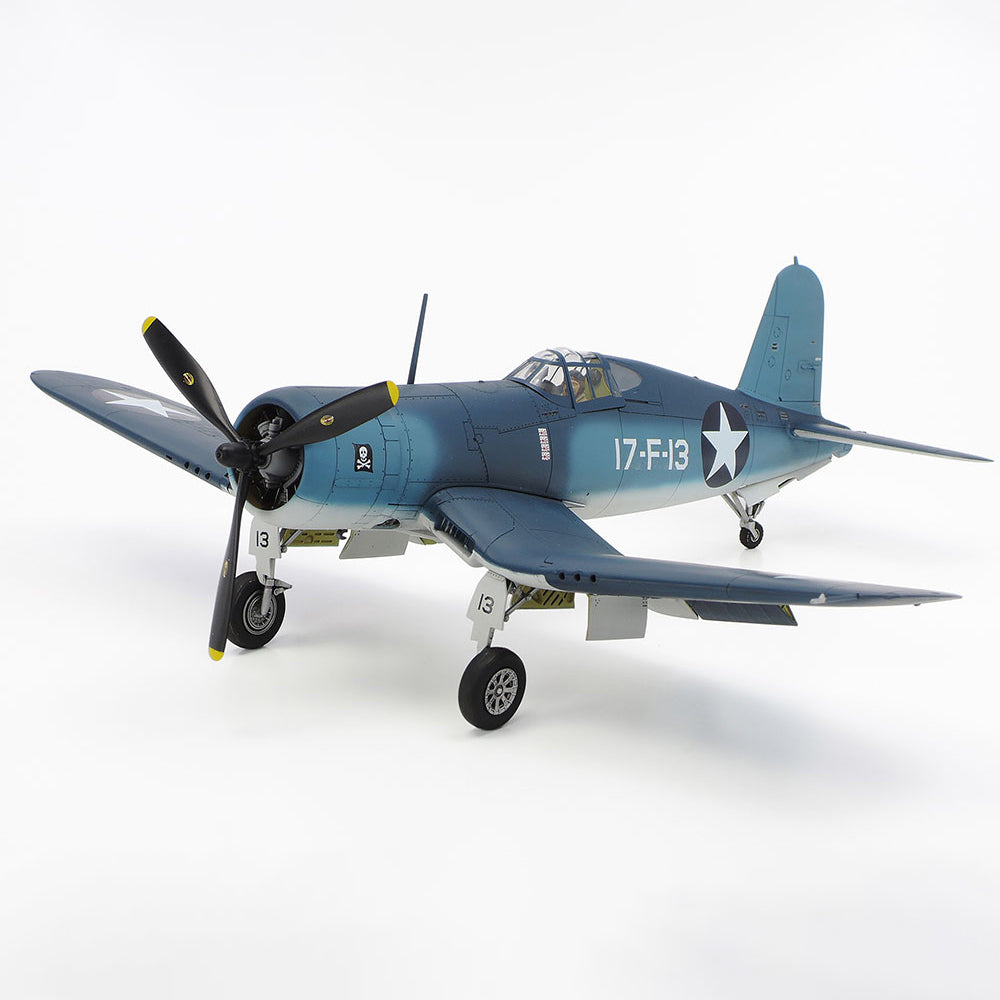 Tamiya F4U-1/2 Birdcage Corsair Fighter Scale Model Kit, 1:48