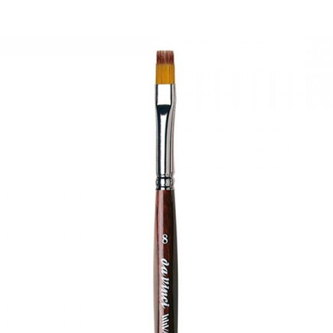 Da Vinci Vario Tip Synthetic Flat Brush, series 1381
