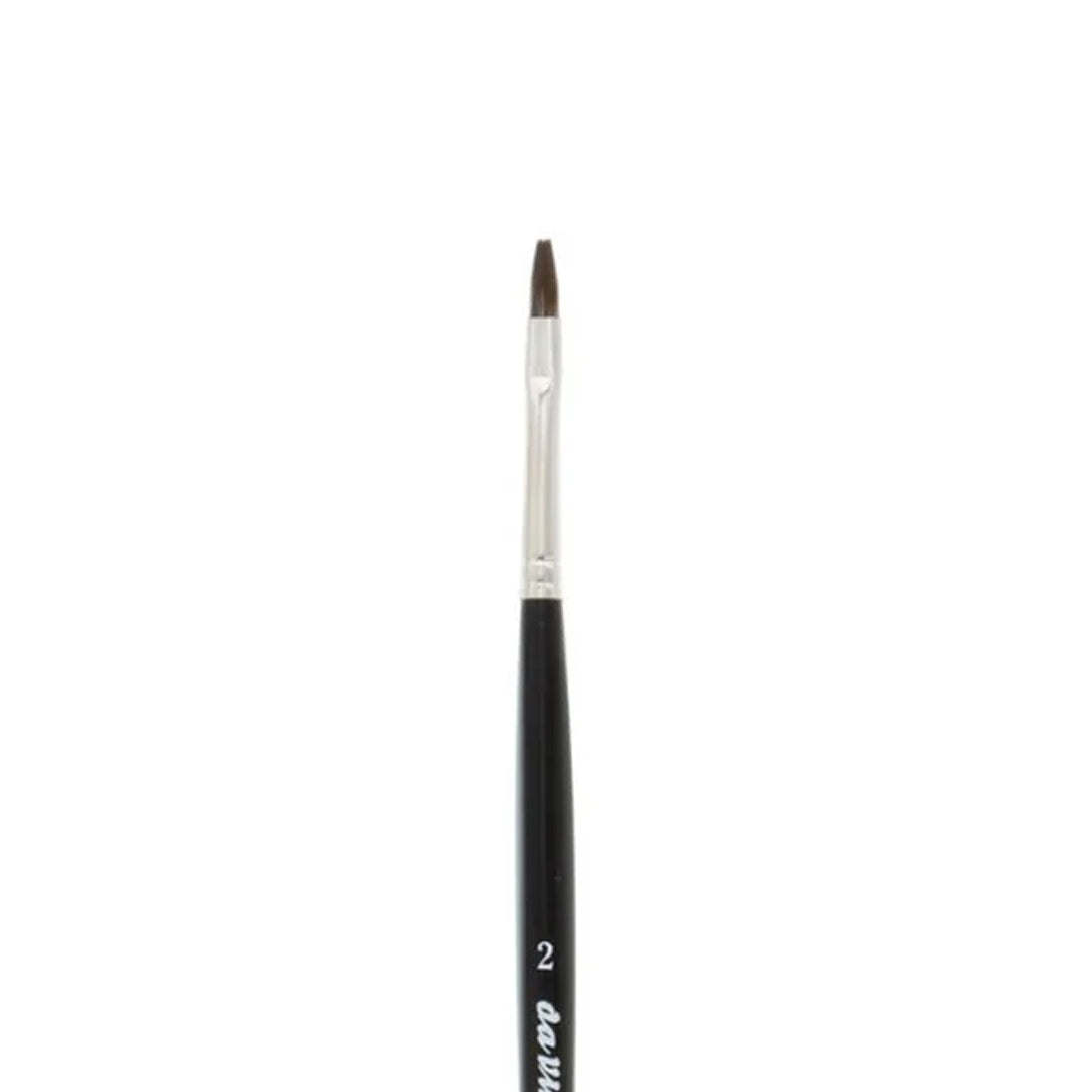 Da Vinci Casaneo Flat Synthetic Watercolor Brush, Series 5898