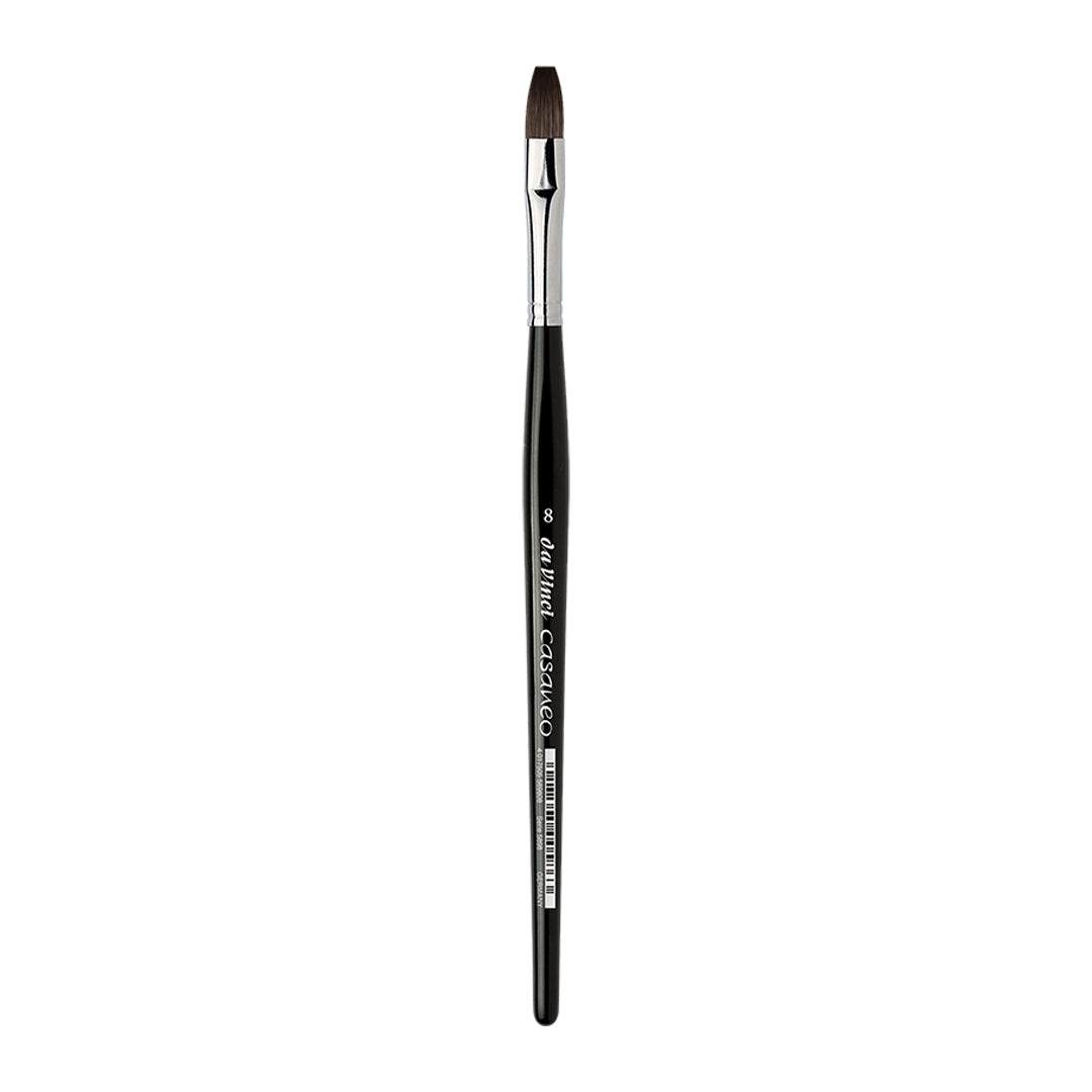 Da Vinci Casaneo Flat Synthetic Watercolor Brush, Series 5898